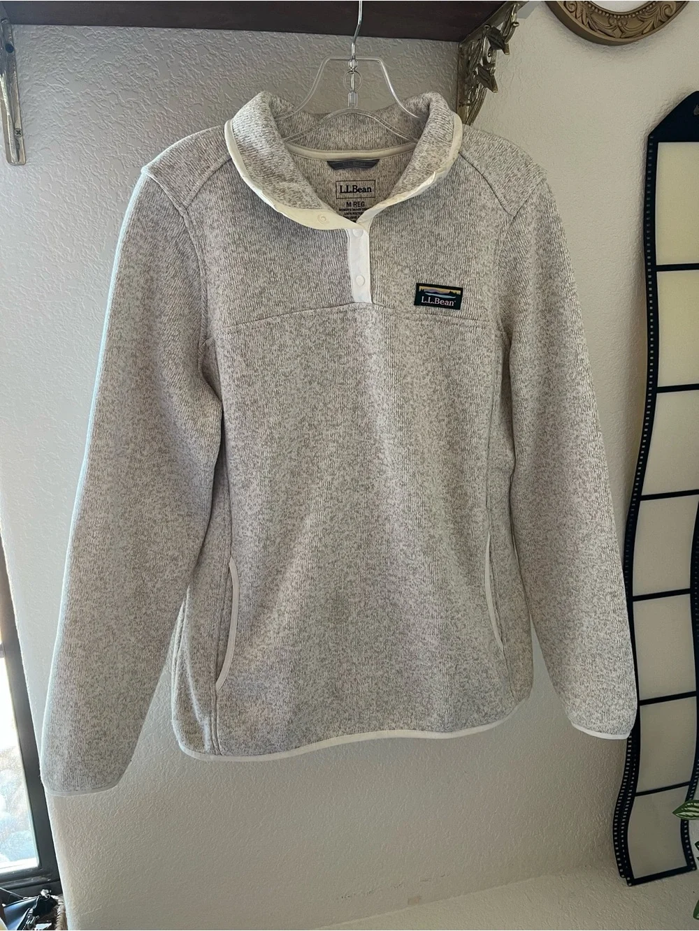 L.L. Bean Women’s Size Medium Sweater Fleece Pullover